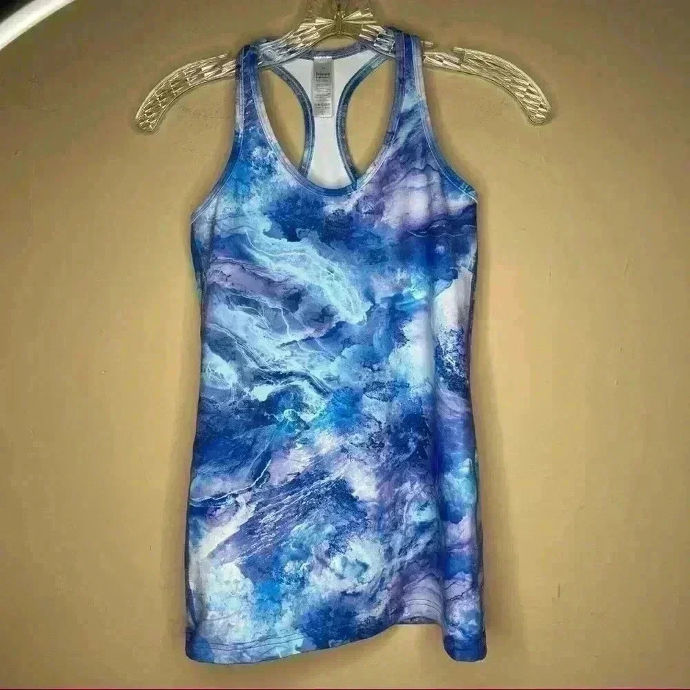 Ivivva By Lululemon Girls Racerback Top Keep Ur Cool Tank Top Sz 14